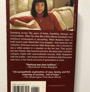 📚 What You Owe Me By ✍🏾Author Bebe Moore Campbell 📕